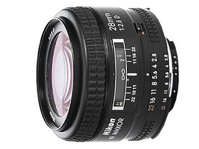 Nikon Nikkor Wide-Angle Lens - 28mm f/2.8 D-AF - Nikon F Mount
