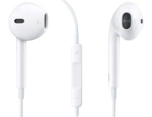 Apple Headphones with Remote, Microphone and Volume Control for iPod 5/Mini/iPhone 5/5s (White)