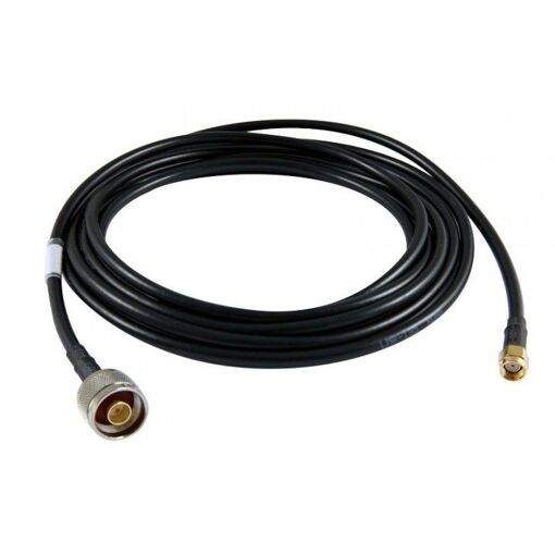 Allnet LMR-195 Coaxial Cable, 10m, SMA Male to N-Type Male