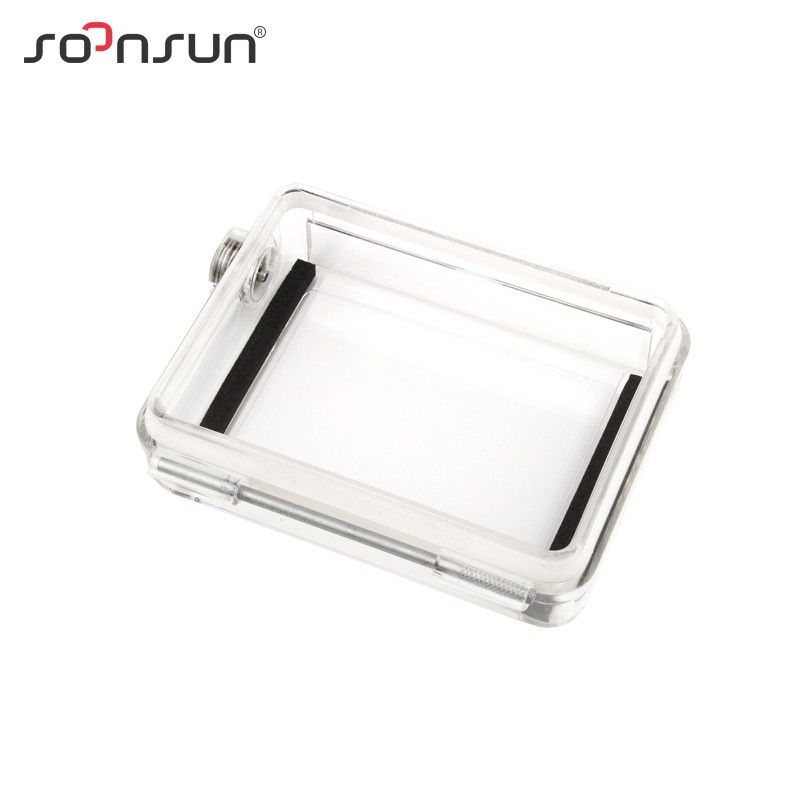 Cnyo Transparent Waterproof Backdoor for GoPro Hero 3+ LCD Screen Bacpac