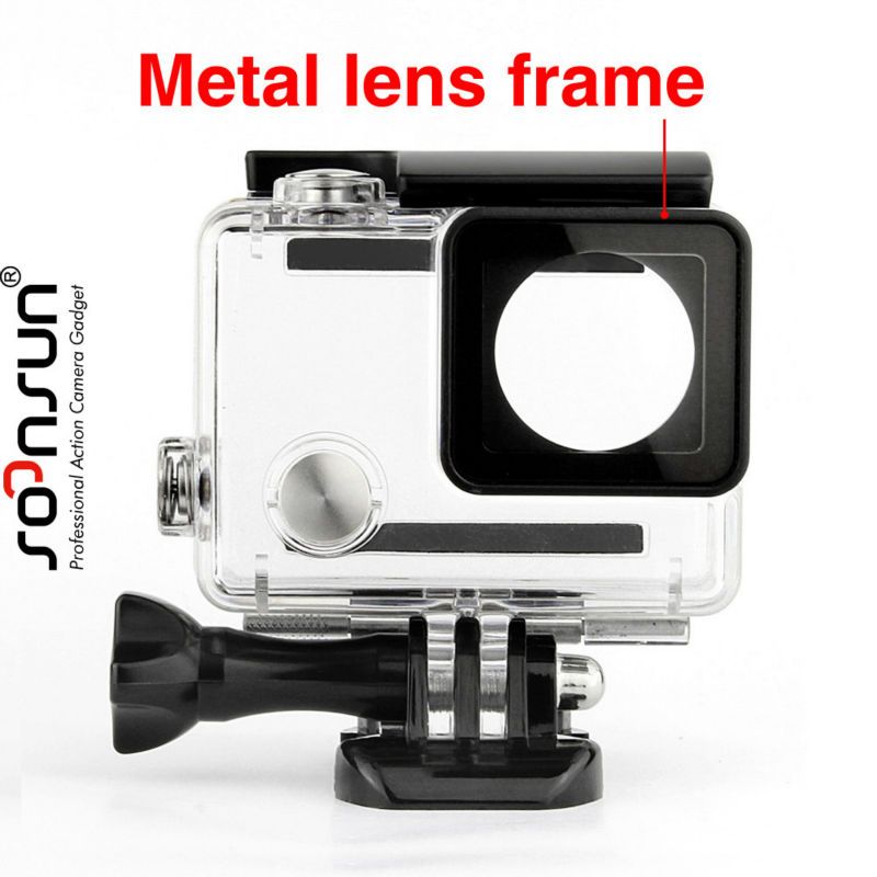 GoPro Hero 4 Waterproof Housing Case for GoPro Hero 4 and Hero 3+