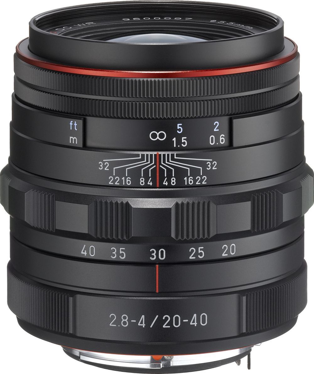 Pentax HD 20-40mm f/2.8-4 ED Limited Black Lens