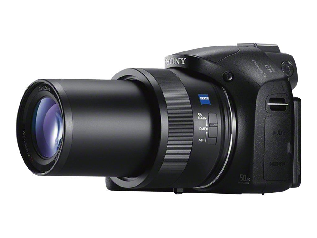 Sony Cyber-shot DSC-HX400V Digital Camera - 20.4MP - 50x Optical Zoom - Carl Zeiss - Wi-Fi, NFC - Black