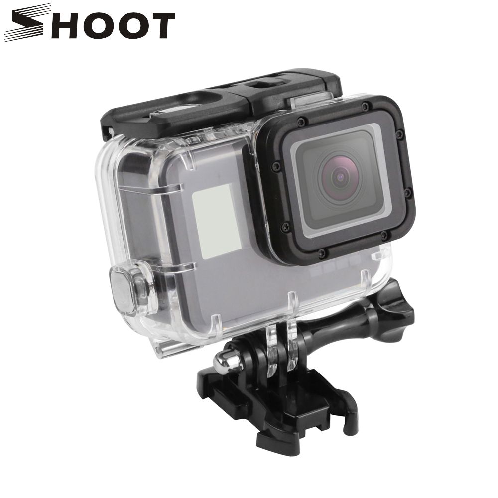 Estuche resistente al agua de CNYO para cámara de acción GoPro Hero 5 Negro