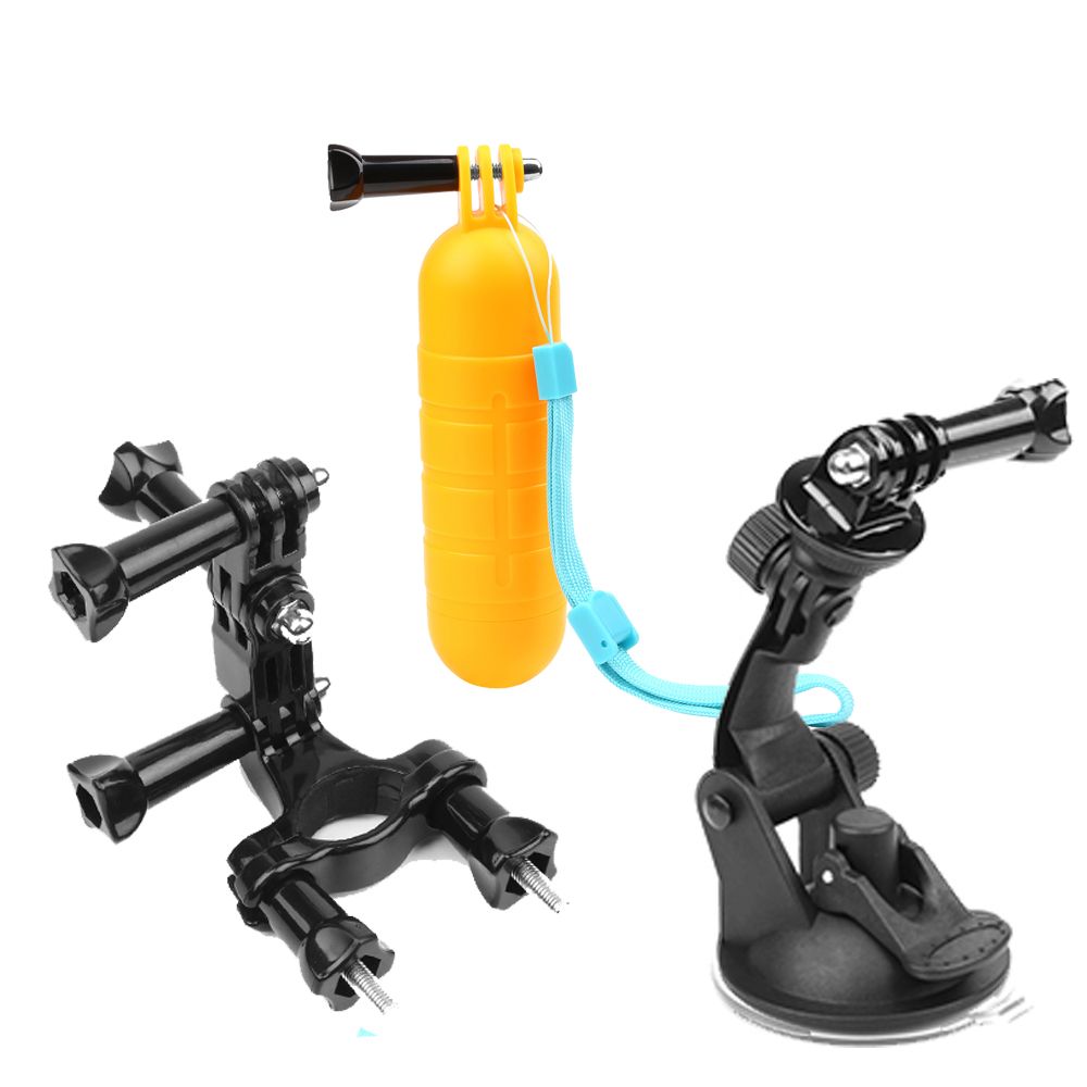  Flotador antideslizante CNYO con soporte para bicicleta y ventosa para GoPro y otras cámaras de acción