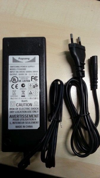 Allnet 55V 2A Power Adapter & Inverter