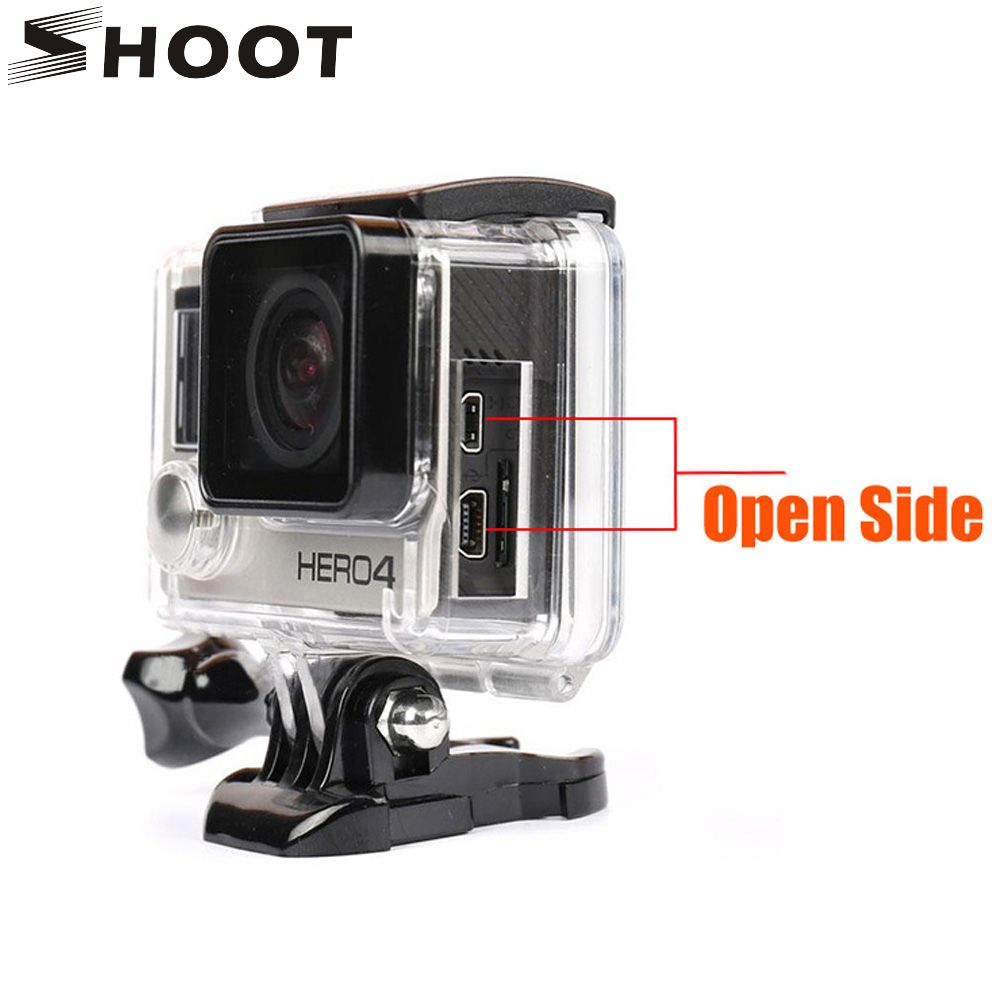 Estuche protector de lado abierto CNYO para cámara de acción GoPro Hero 4