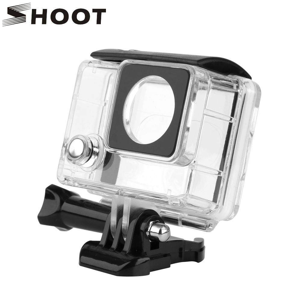 Estuche de repuesto CNYO® para GoPro Hero 4 - Estuche resistente al agua con soporte para cámaras GoPro Hero 3+ / 4