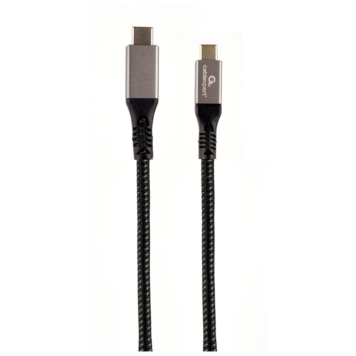 Cable Gembird USB 3.2 de segunda generación, 1,5 metros, adaptador USB 2.0 a Tipo C, negro y plata