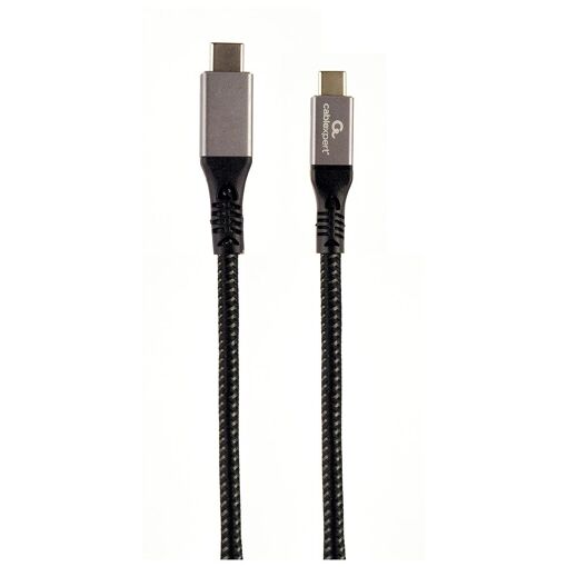 Gembird USB 3.2 Gen 2 Cable, 1.5m, Type C to USB 2.0 Adapter, Black and Silver