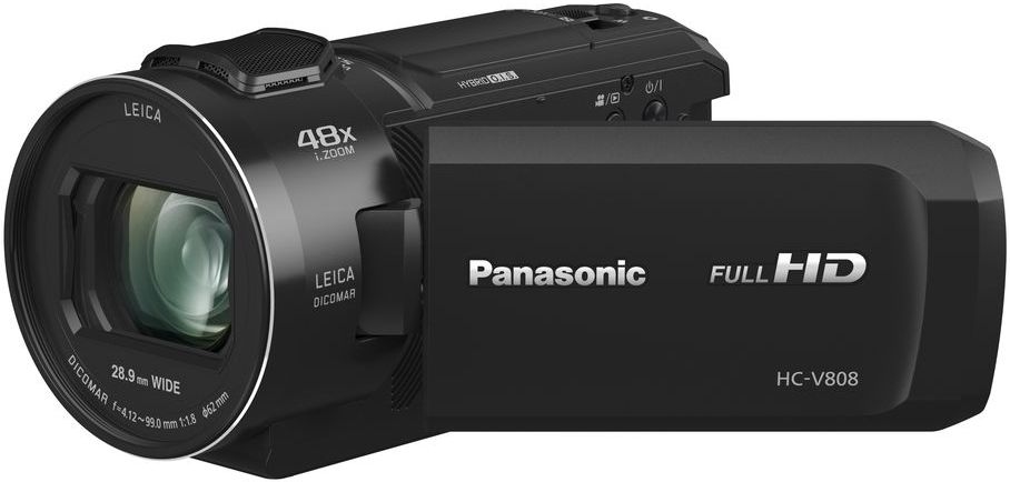 Caméscope Panasonic HC-V808 (Capacité 32Go, Couleur Noire)