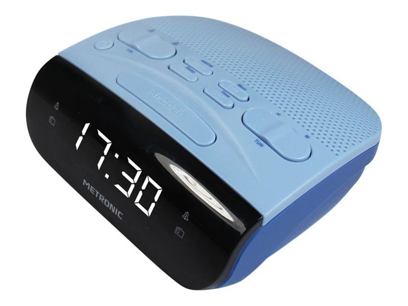HF Company Duo Colors Double Alarm Clock Radio