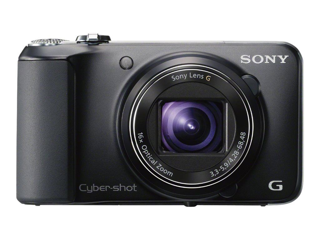 Sony Cyber-shot DSC-HX10V Digital Camera - Compact - 18.2MP - 16x Optical Zoom 19MP - Black
