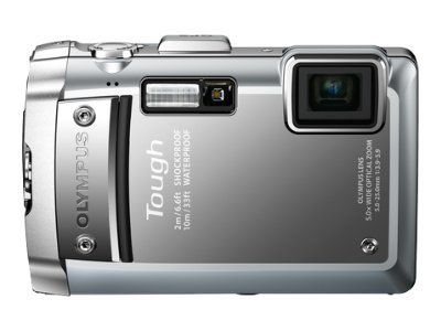 Olympus Tough TG-810 Digital Camera - 14MP - 5x Optical Zoom - Waterproof to 32ft - Silver