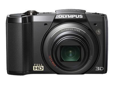 Olympus SZ-20 Digital Camera - Compact - 16 MP - 12.5x Optical Zoom - Silver