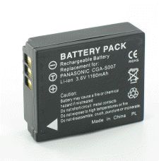Panasonic DMW-BCD10 Battery (CGA-S007, PS007)