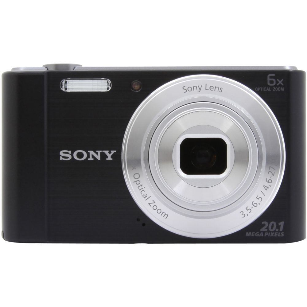 Sony Cyber-shot DSC-W810 - Digital Camera - Compact - 20.1 MP - 720p - 6x Optical Zoom - Black
