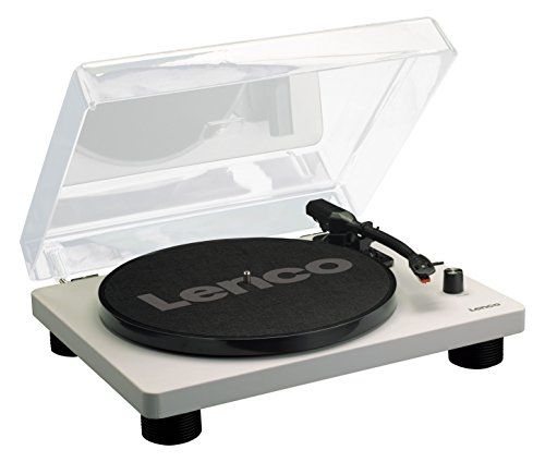 Lenco LS-50 Tourne-disque, Bois avec Haut-parleur & USB, Vinyle Numérique, Protection, Courroie, 2x Stylet Aiguille
