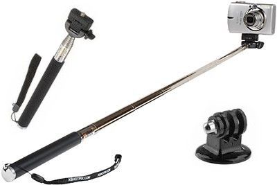 Xtremcam 1-Meter Telescopic Pole for GoPro + Tripod Adapter