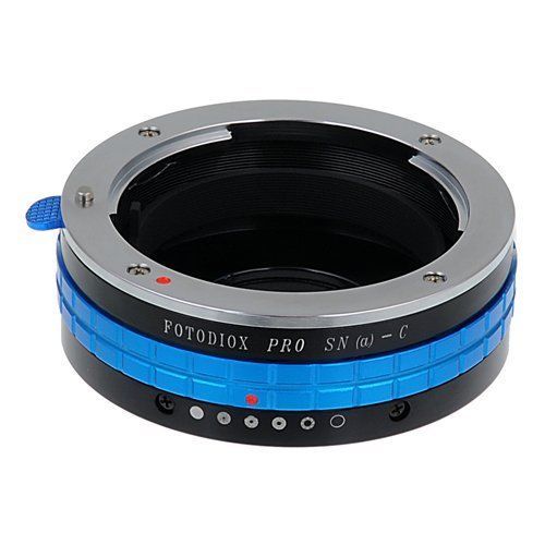 Fotodiox Pro C-Mount Adapter with Opening Control - Black