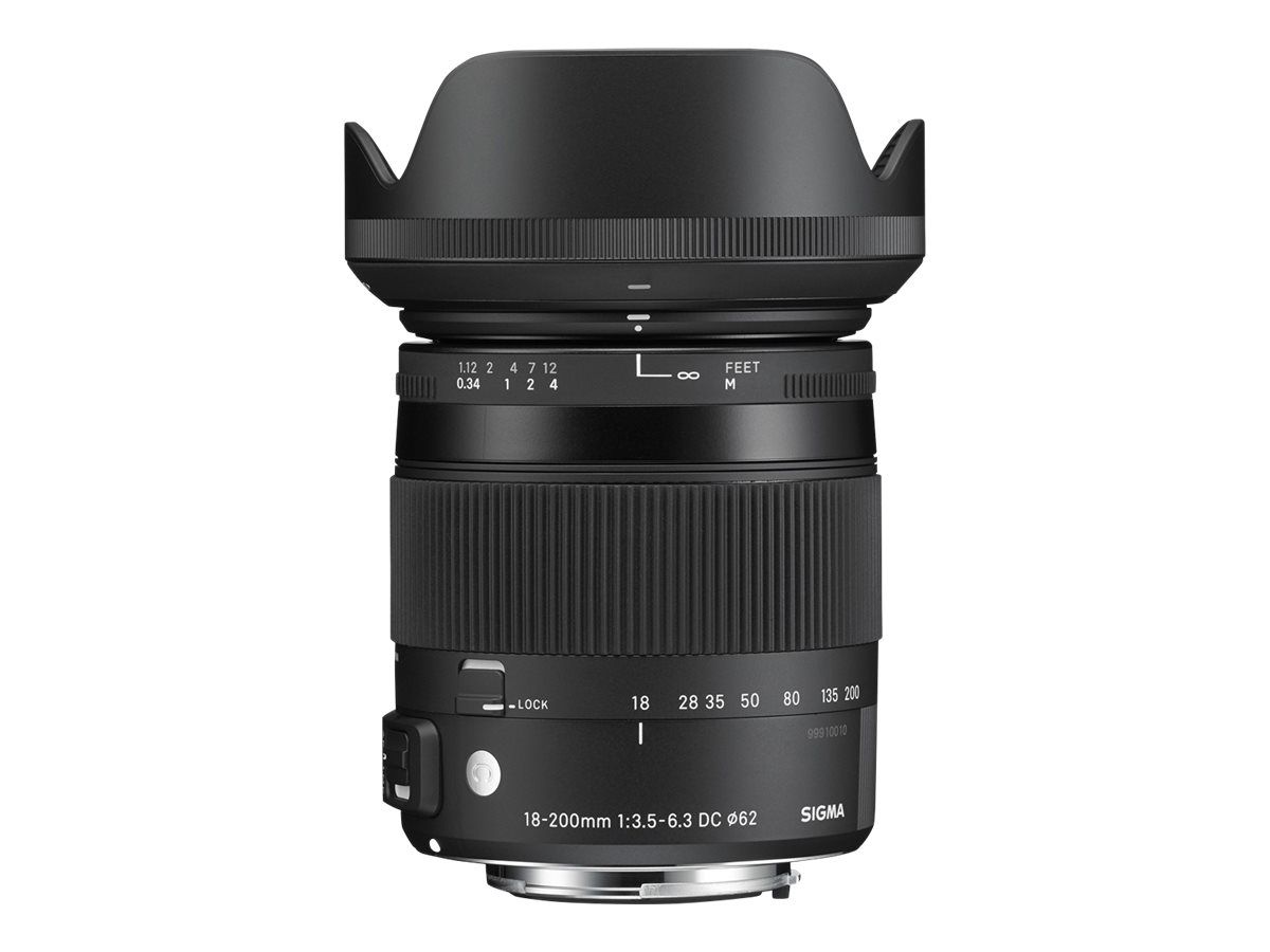 Sigma Contemporary Macro Lens - 18-200mm f/3.5-6.3 DC Macro OS HSM - Canon EF/EF-S
