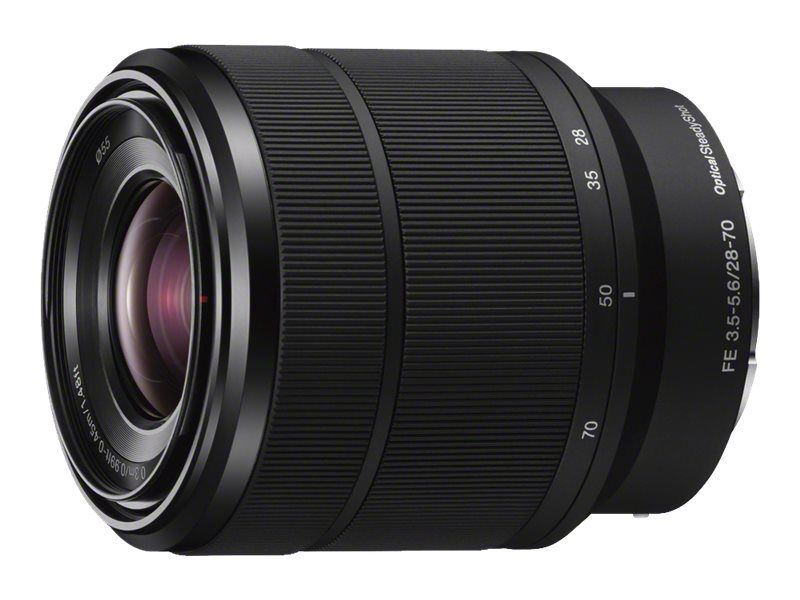 Sony SEL2870 - Full-Frame Zoom Lens - 28mm-70mm - f/3.5-5.6 FE OSS - Sony E-mount - for Cinema Line; VLOGCAM; a1; a1 II; a6700; a7 IV; a7V; a7C; a7C II; a7CR; a7R V; a9 III