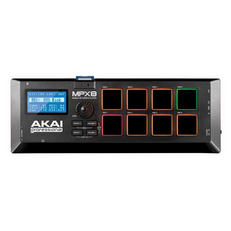 Akai Professional MPX8 Internal Sound Library