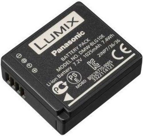 Panasonic DMW-BLG10E - Li-Ion Battery 1025 mAh - Black - for Lumix DMC-TX1, TZ Series and GX7