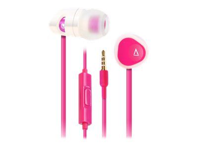 Creative MA200 - In-Ear Headphones - Wired - Acoustic Isolation - Pink