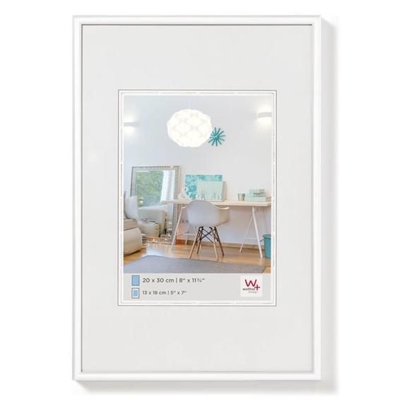 Walther New Lifestyle Photo Frame - 10x4x6 inch (10x15 cm) - Plastic, MDF - Rectangular
