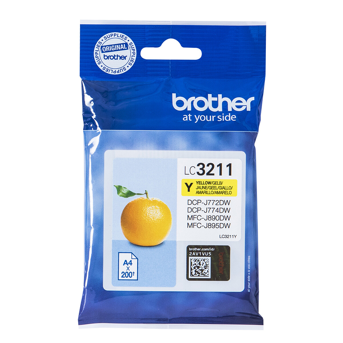 Brother LC3211Y (Jaune)