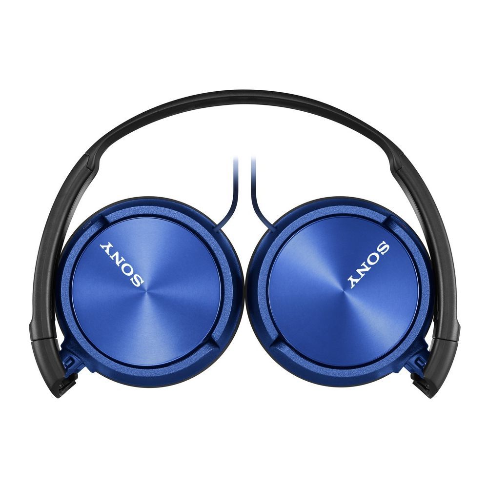 Sony MDR-ZX310APL - Wired Headphones with Microphone - Over Ear - 3.5mm Jack - Blue