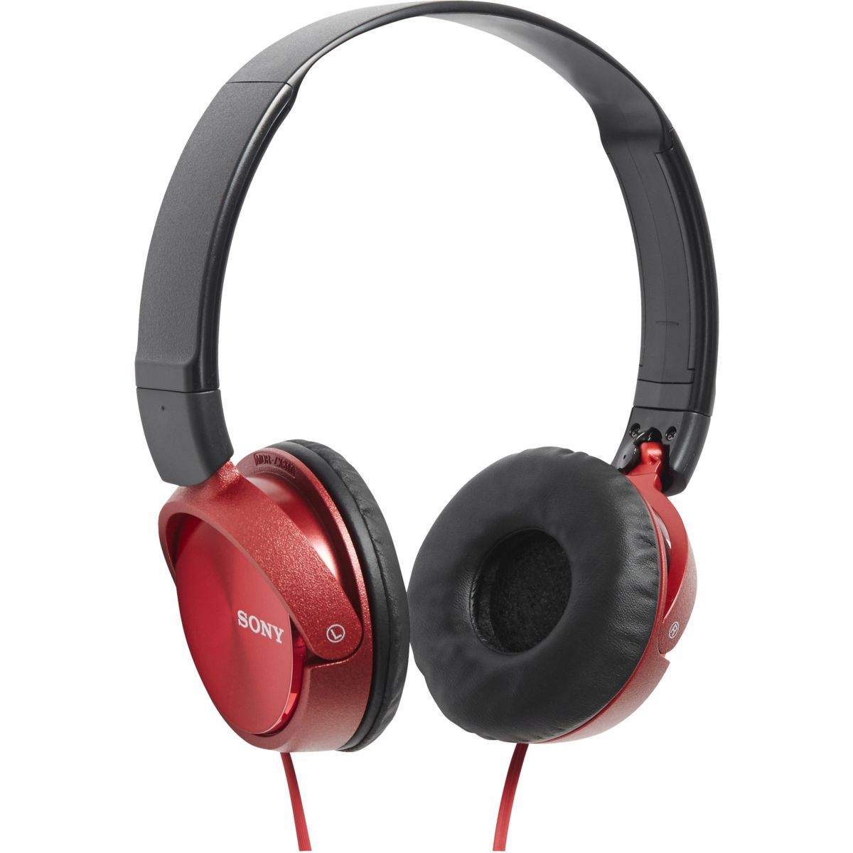 Sony MDR-ZX310 - Headphones - Over Ear - Wired - 3.5mm Jack - Red