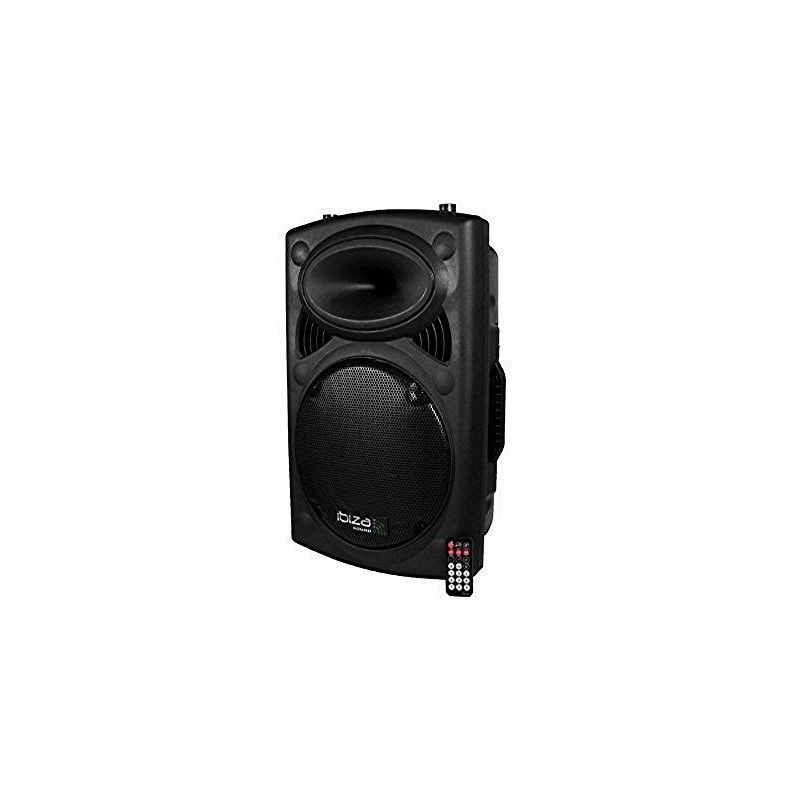 Altavoz amplificado IBIZA SOUND 700W MP3 SLK-12A-USB