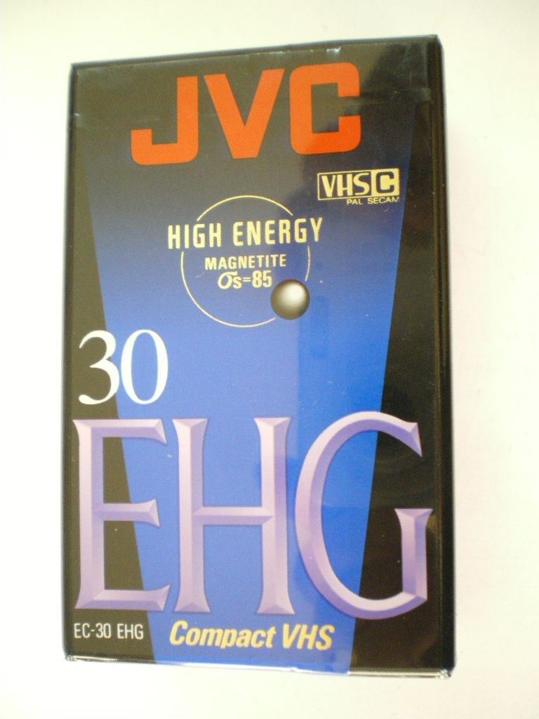 JVC EC-30 EHG Compact VHS High Energy Video Cassette