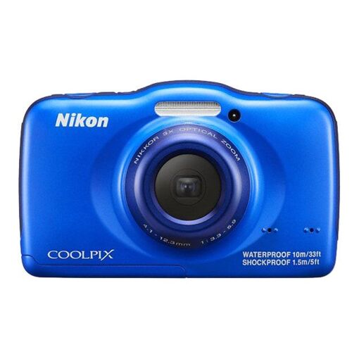 Cámara compacta Nikon Coolpix S32 13.2 MP Azul