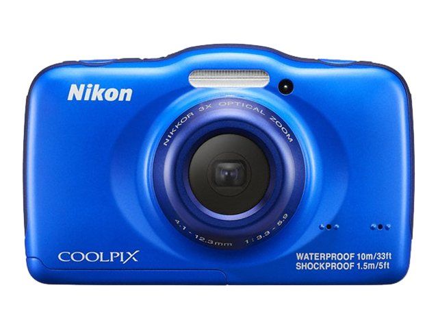 Nikon Coolpix S32 13MP Compact Camera Blue