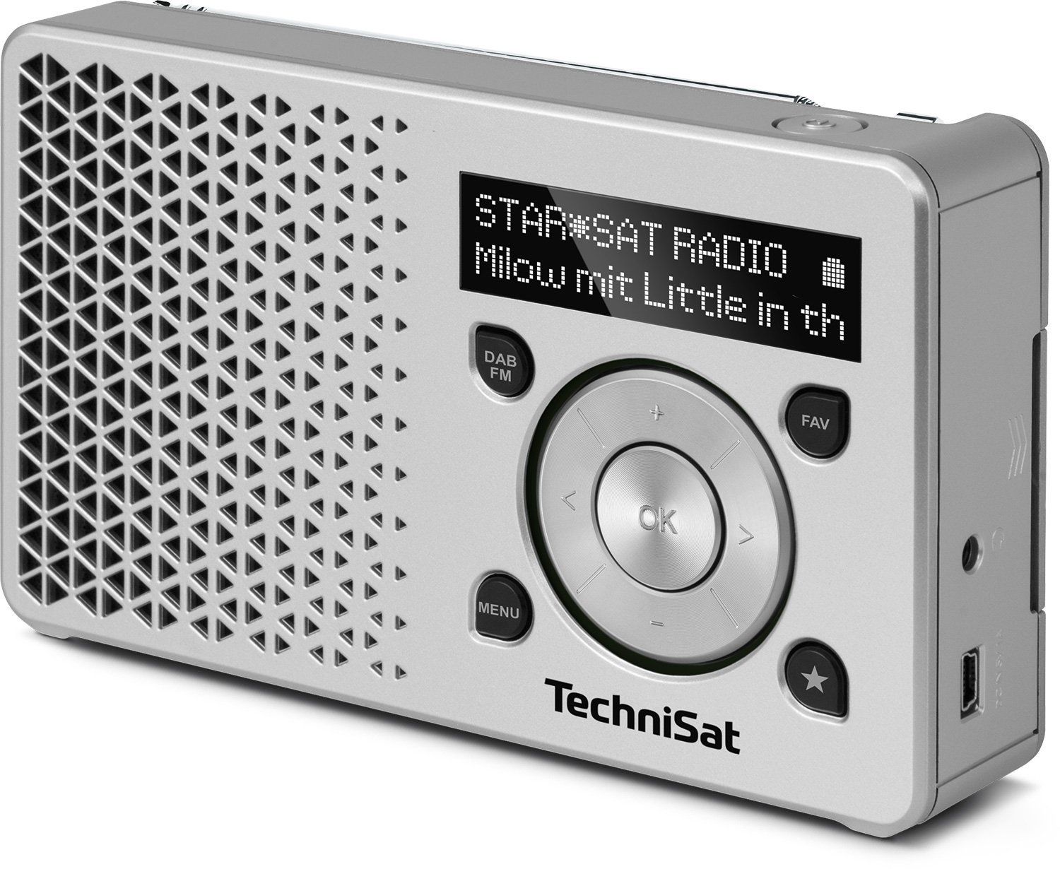 Radio portátil TechniSat DigitRadio 1 plata