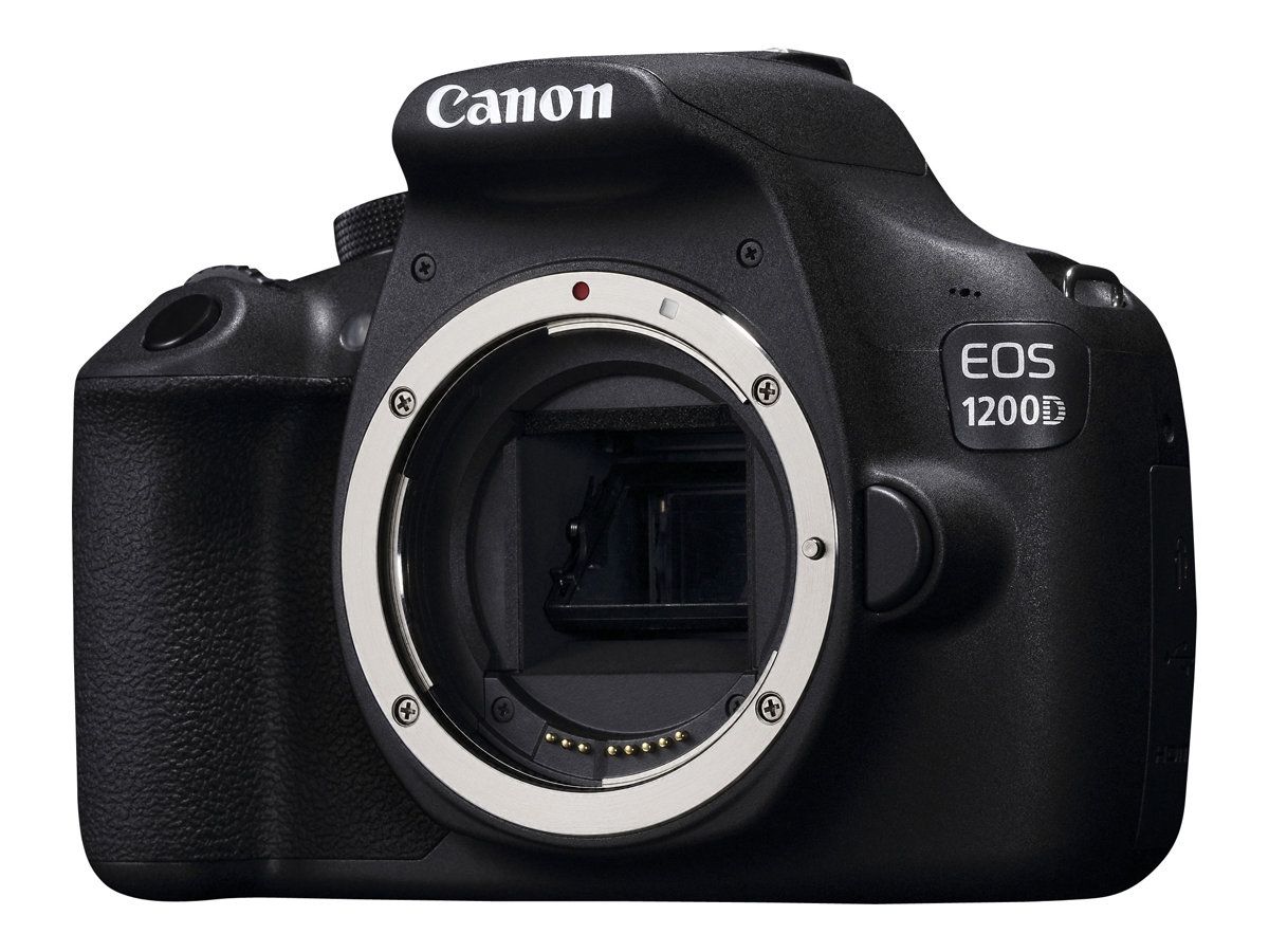 Canon EOS 1200D Digital Camera - DSLR - 18.0 MP - APS-C - 1080p / 30fps - Body Only - Black