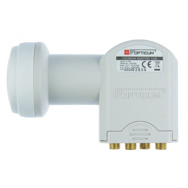 Opticum LNB Quattro 0.1dB Full HD 3D 4K