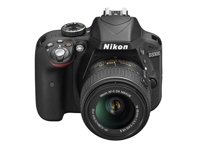 Nikon D3300 Digital Camera - 24.2MP DSLR - Black