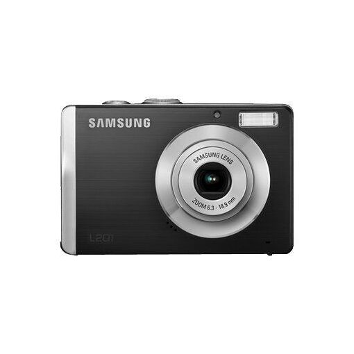 Samsung L201 Compact Camera - Black - 10.2MP - 3x Optical Zoom - 16MB Flash