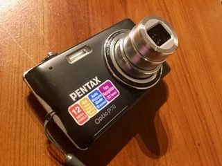 Appareil photo compact Ricoh Pentax Optio P70 Noir - 12,0 MP - Zoom optique 4x - Noir
