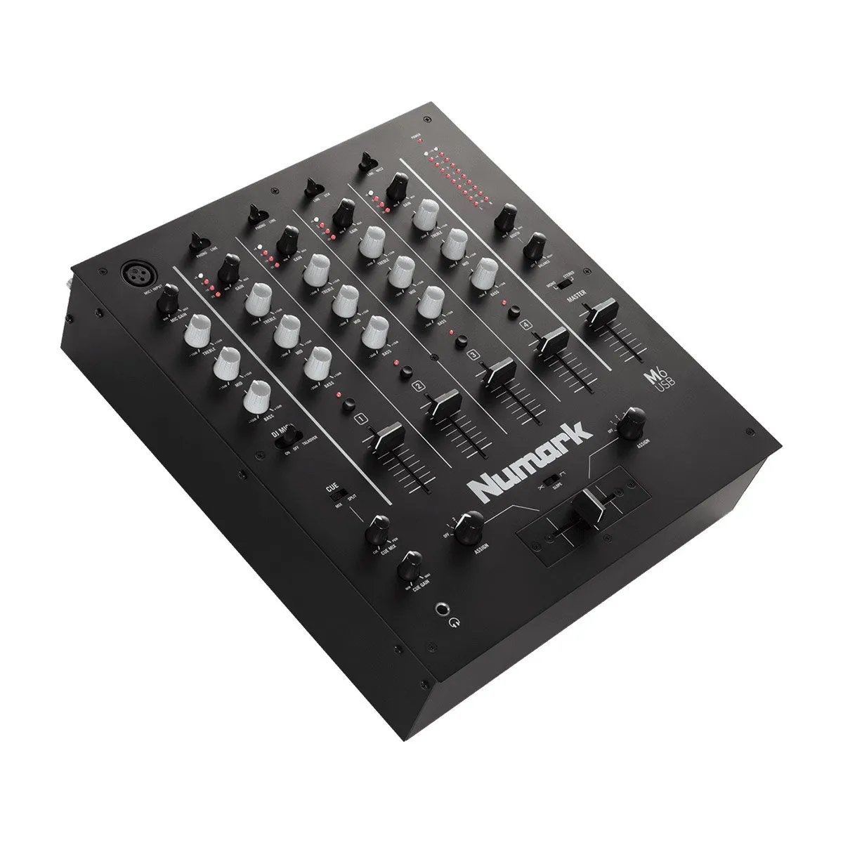 Mixeur DJ Numark M6 USB - Table de 4 canaux avec interface USB