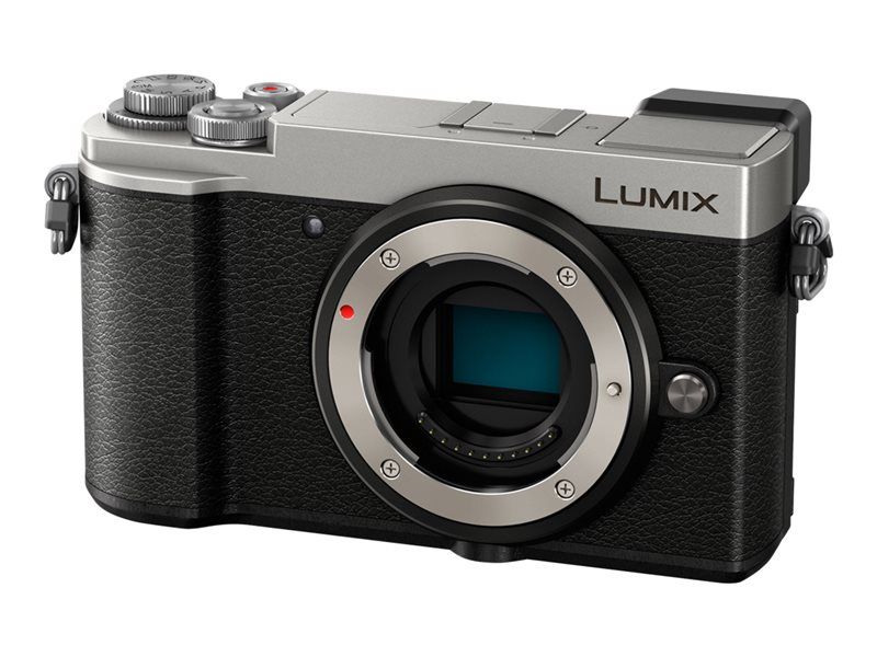 Panasonic Lumix G DC-GX9 - Digital Camera - Mirrorless - 20.3 MP - Micro Four Thirds - 4K / 30 fps - Body Only - Wi-Fi, Bluetooth - Silver
