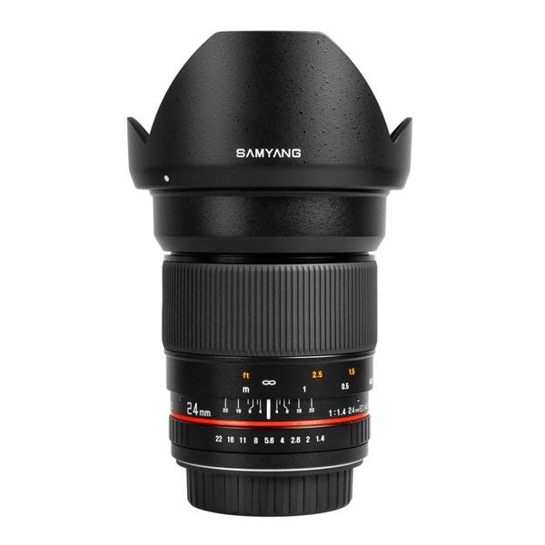 Samyang 24mm f/1.4 ED AS UMC Sony E Lens for Alpha 7 and 7R