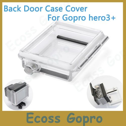Fundas posterior CNYO® para GoPro Hero 4/3+ con pantalla LCD