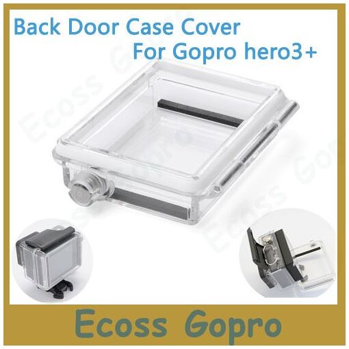 Fundas posterior CNYO® para GoPro Hero 4/3+ con pantalla LCD