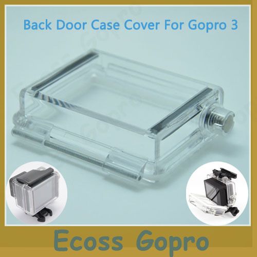 Caja resistente al agua de CNYO® para GoPro Hero 3 con pantalla LCD y puerta trasera