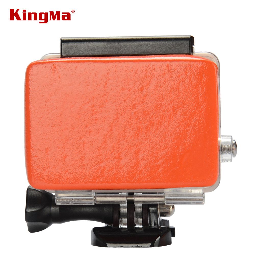 CNYO KingMa Floaty for GoPro Camera - Orange + 3M Sticker